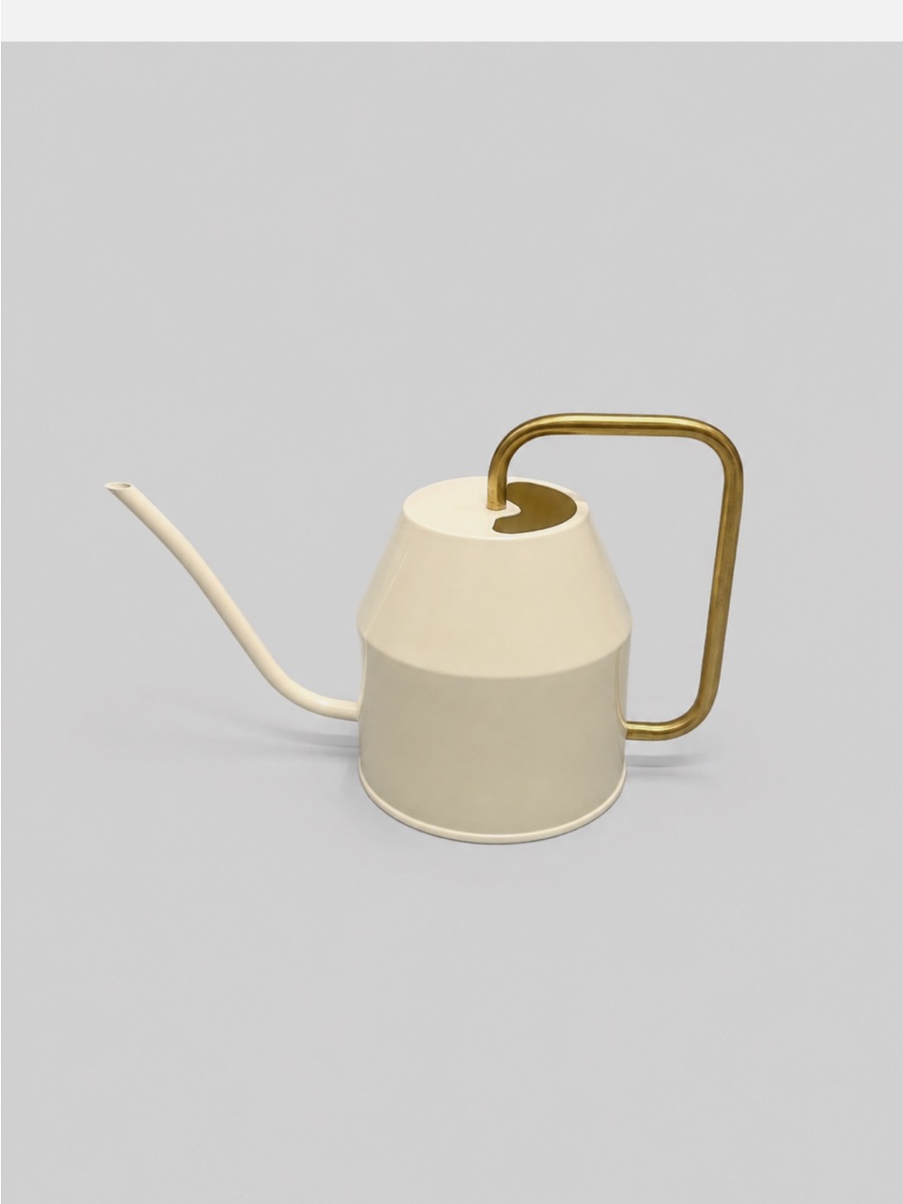 IKEA Ivory and Gold Watering Can